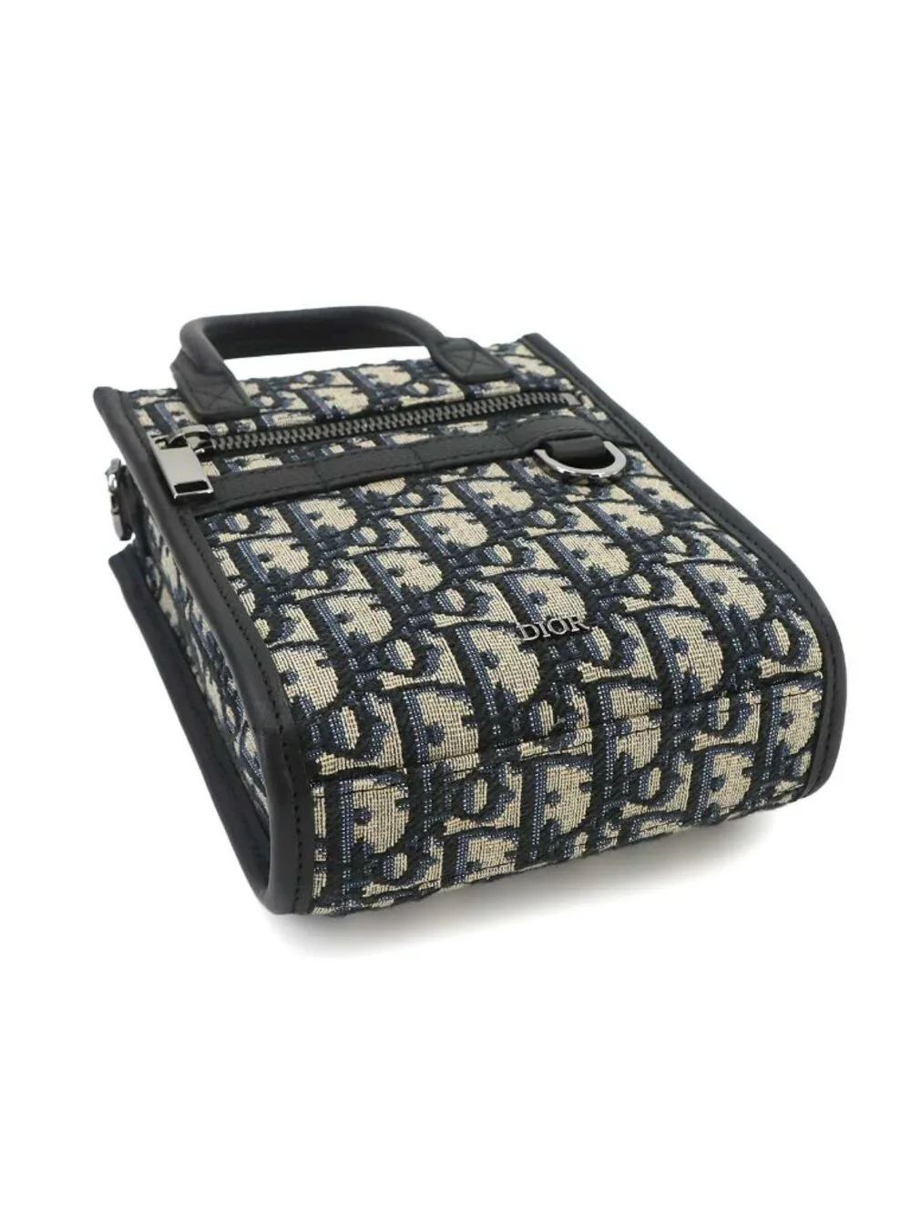 Dior 2-Way Tote Shoulder Bag Oblique